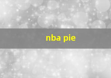 nba pie